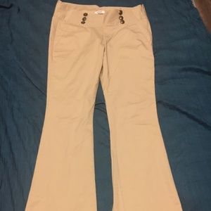 Express Tan Pants Almost New